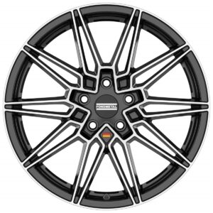 Fondmetal Thoe Glossy Black Machined 8x19 5x112 ET26 CB66,6 60° 775 kg RF18200