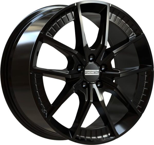 Fondmetal Elatha Glossy Black 8x18 5x112 ET45 CB66,6 R13 800 kg RF19100