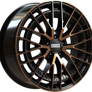 Fondmetal Kari Black Clearcoat Matt Bronze Machined 8x19 5x112 ET45 CB66,6 R14 900 kg RF19286