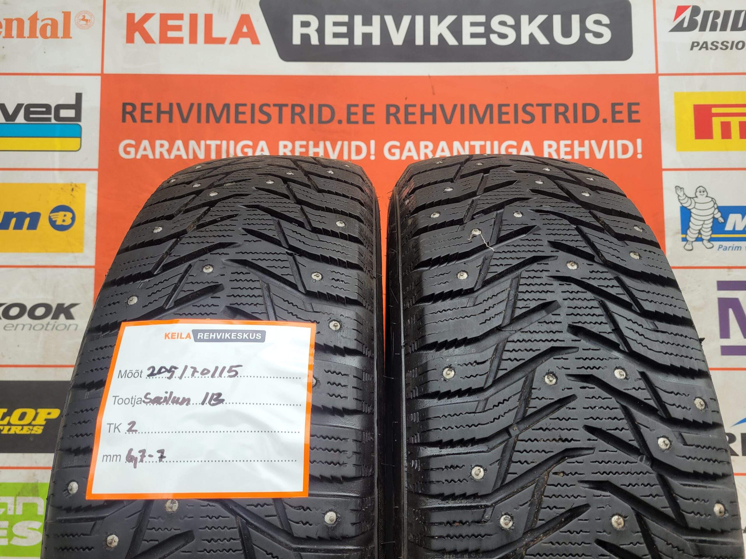 #205/70/15 Sailun IceBlazer