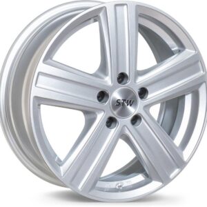 STW Cargo Silver 8x18 5x108 ET45 CB65,1 Flat 1250 kg STWCAGHSI45P