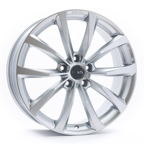 MAK Wolf Silver 6,5x20 5x114.3 ET33 CB66,1 60° 650 kg F6520WFSI33FNX