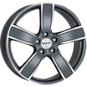 MAK Turismo-FF Gun Met-Mirror Face 9,5x20 5x130 ET65 CB71,6 R14 1000 kg F9520UFQM65KY4