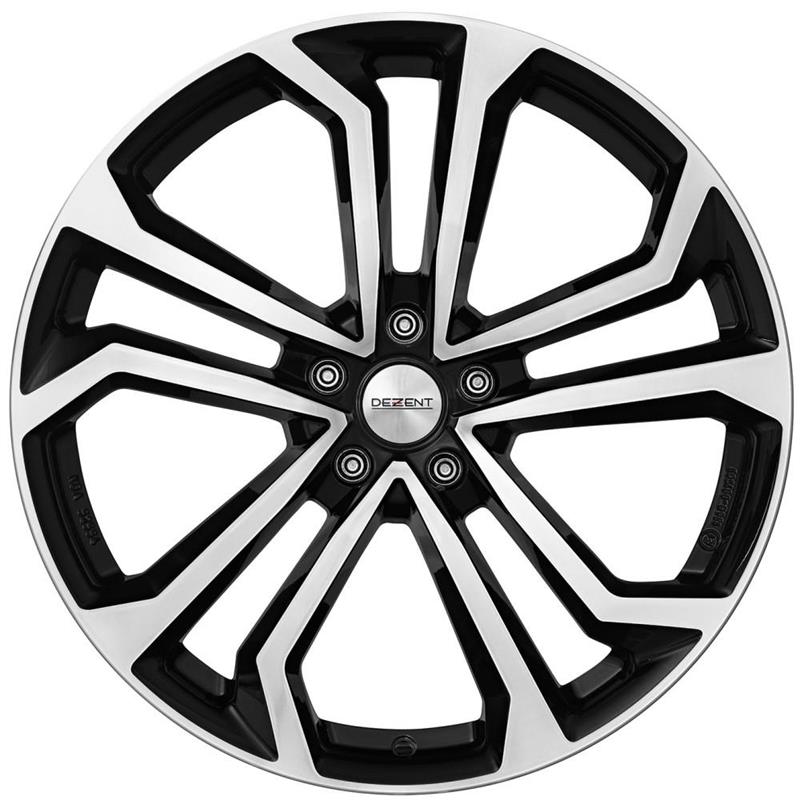 Dezent TA dark Black/polished 7x17 5x108 ET42 CB65,1 Flat 750 kg TTAYHBP42E