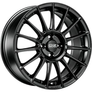 OZ Racing Superturismo LM Matt Black Silver Lettering 8x18 5x112 ET48 CB75,0 R12 690 kg W0185420679