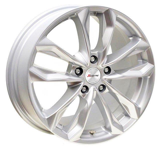 Xtreme SX5 Silver 9x20 5x112 ET57 CB66,6 R14 45mm MB 965 kg SN30148
