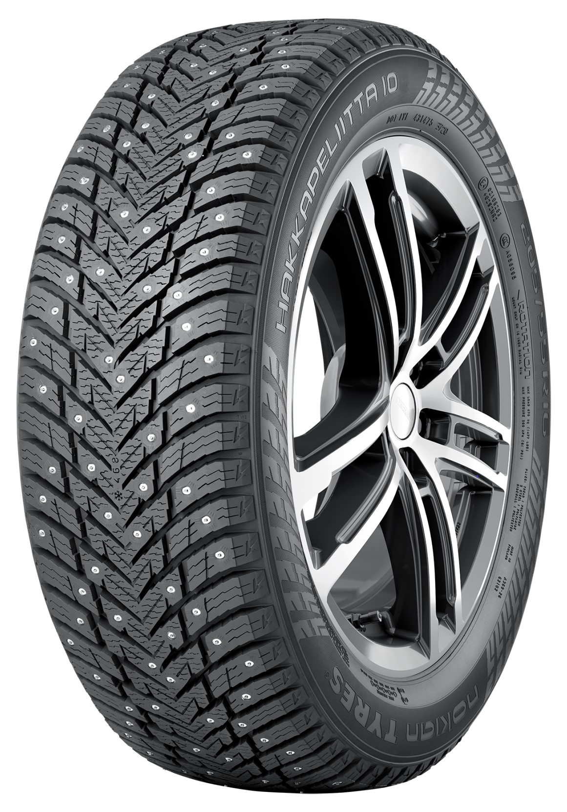 245/35R20 95 T XL Nokian Hakkapeliitta 10 DOT2021