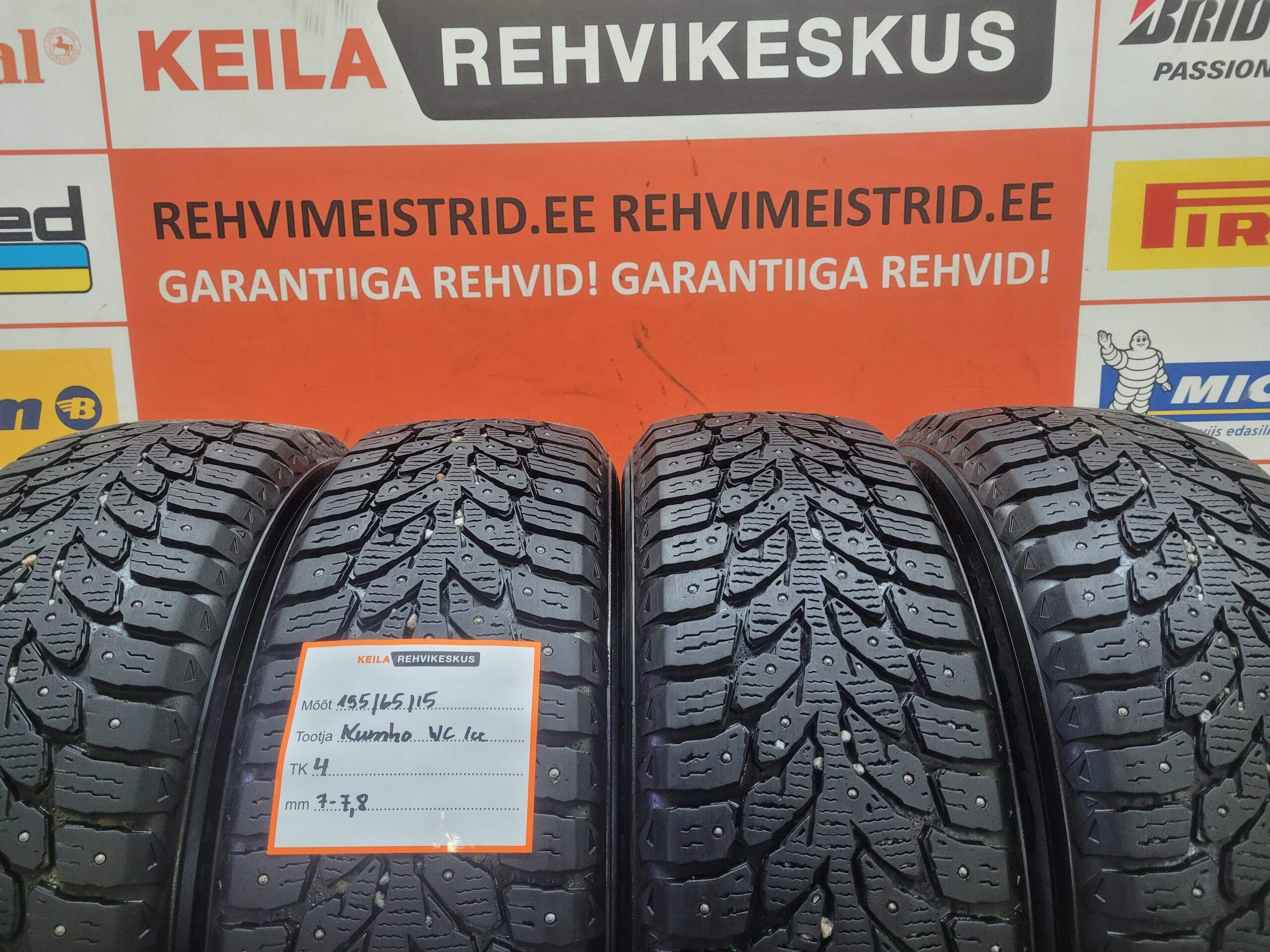 #195/65/15 Kumho WinterCraft Ice