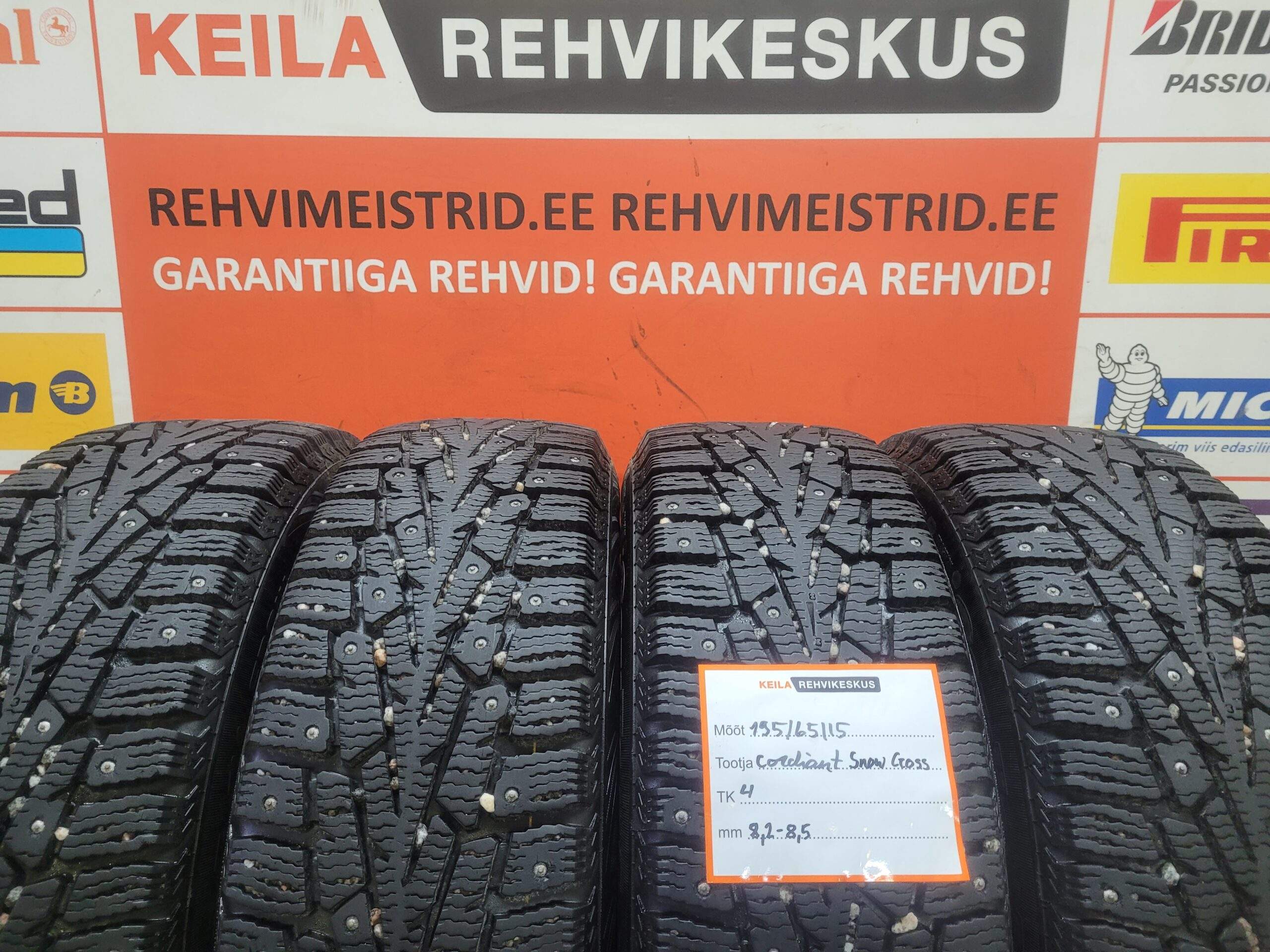 #195/65/15 Cordiant SnowGross