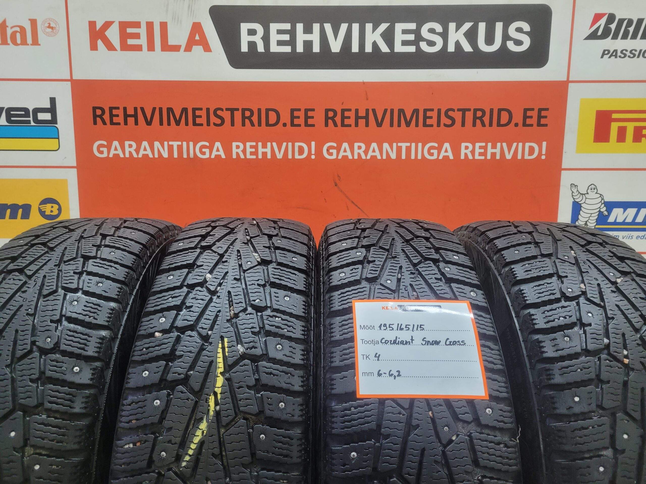#195/65/15 Cordiant SnowGross