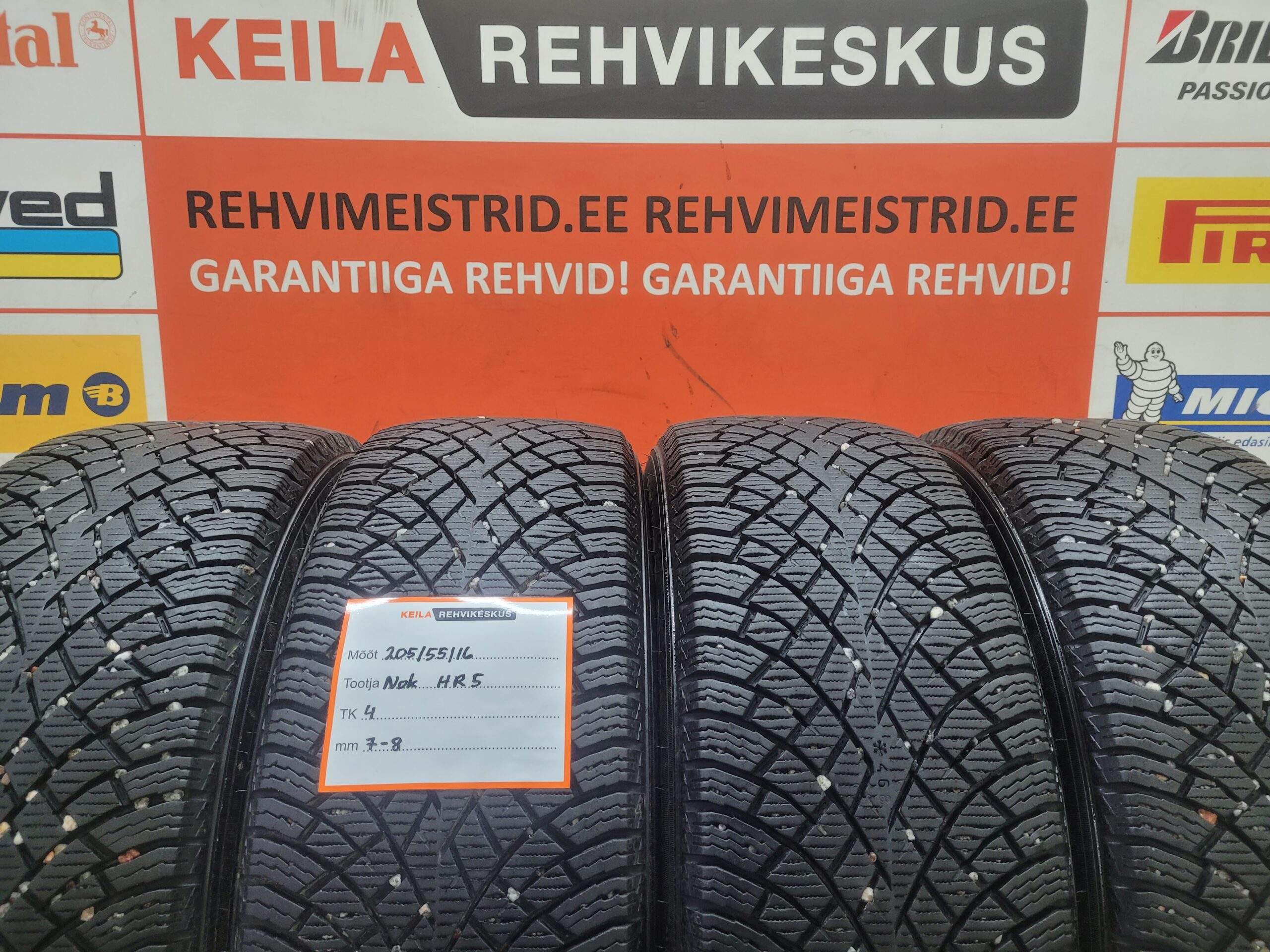 #205/55/16 Nokian HR5