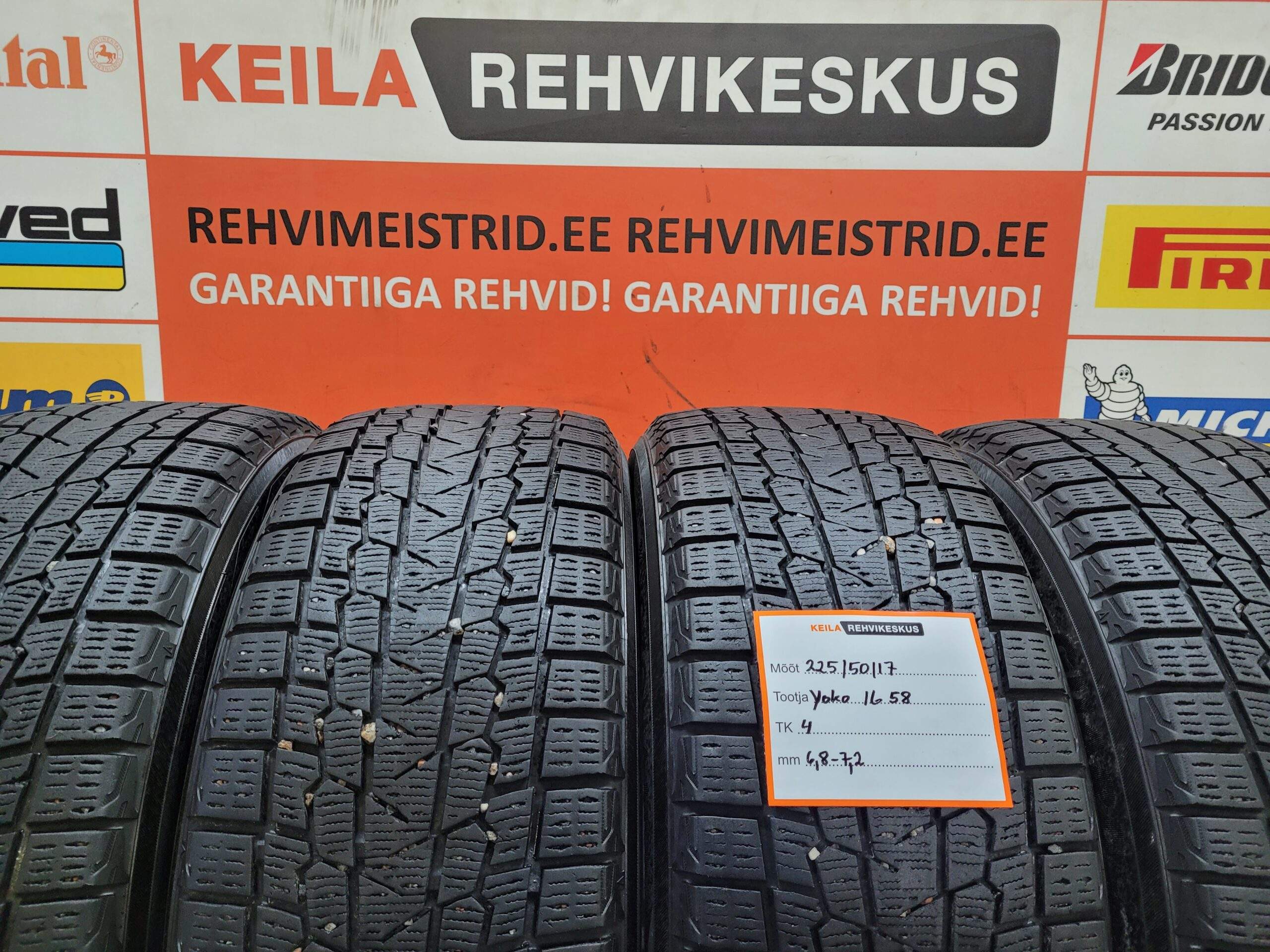 225/50/17 Yokohama IG58