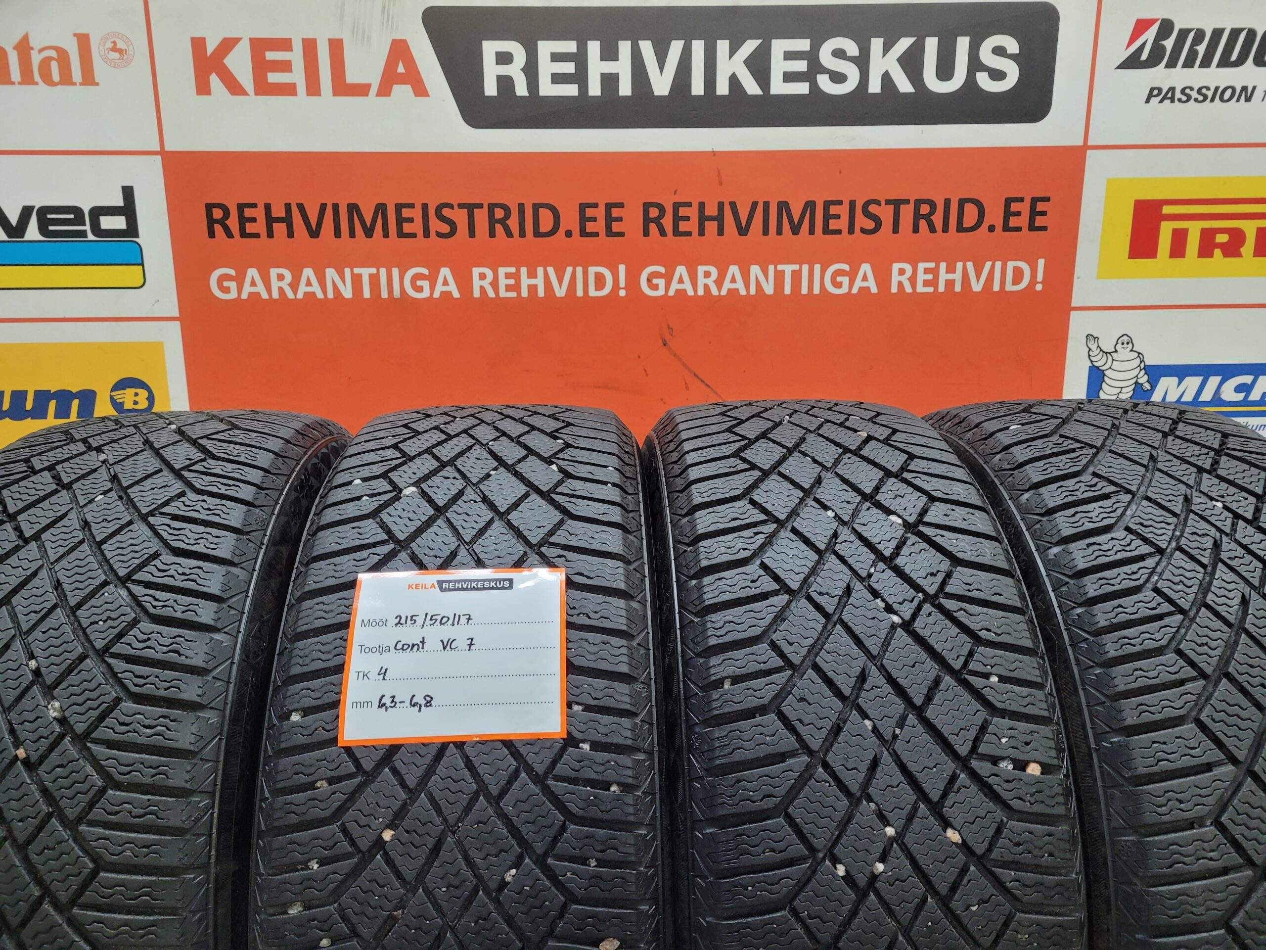 215/50/17 continental VC7