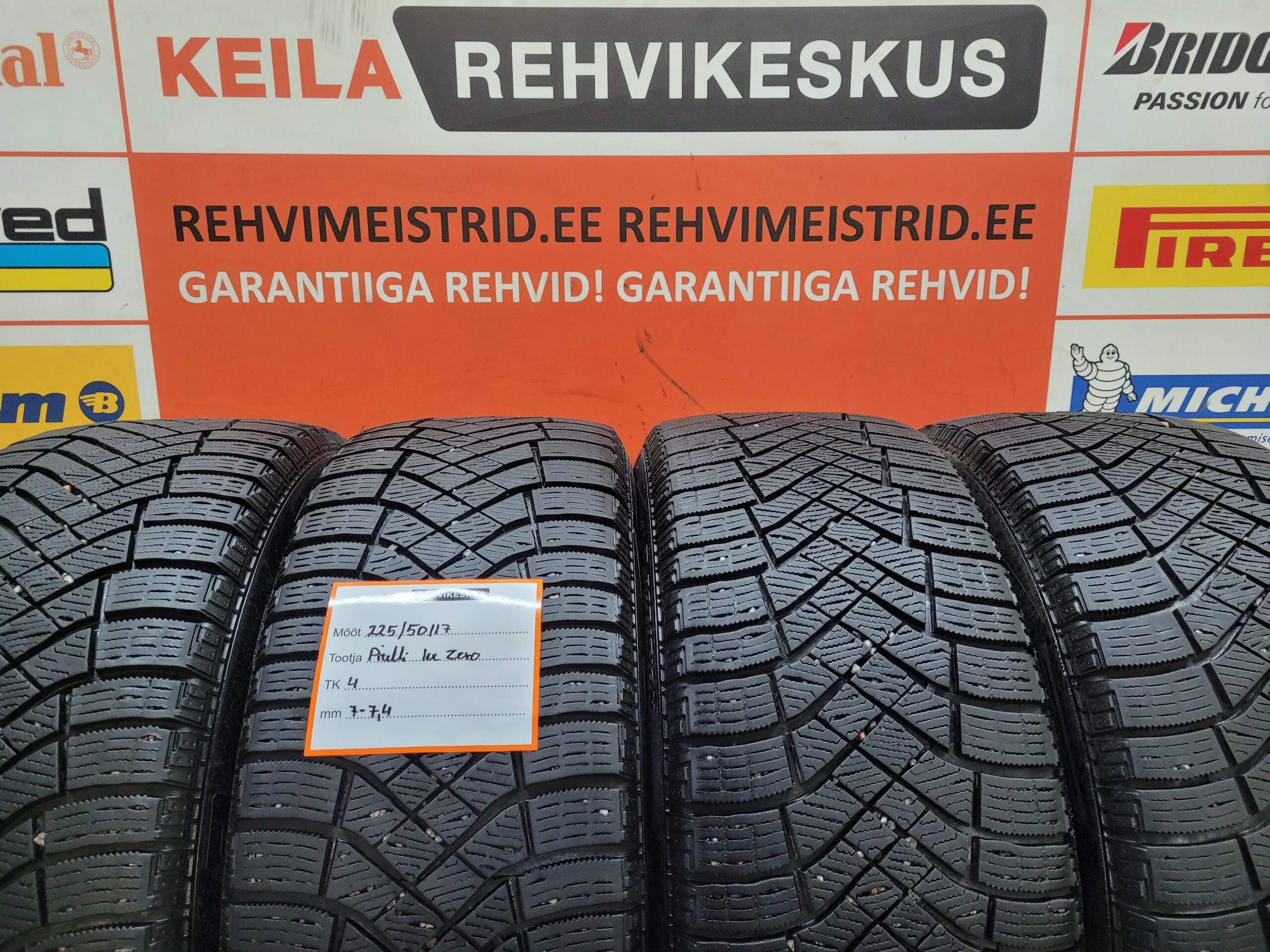 225/50/17 Pirelli Ice Zero