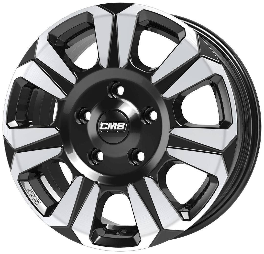 CMS C31 Diamond Black Gloss 6,5x16 5x120 ET60 CB65,1 R14 1150 kg C31 656 60 71S DB