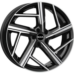 MAK Qvattro Black Mirror 8,5x19 5x112 ET38 CB66,6 R13 910 kg F8590QVBM38WS3X