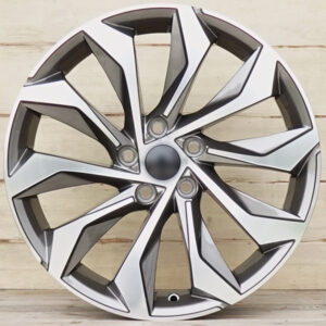 AMZ 1139 Glossy grey machined Dark grey polished ET35 CB66.6 ID6767