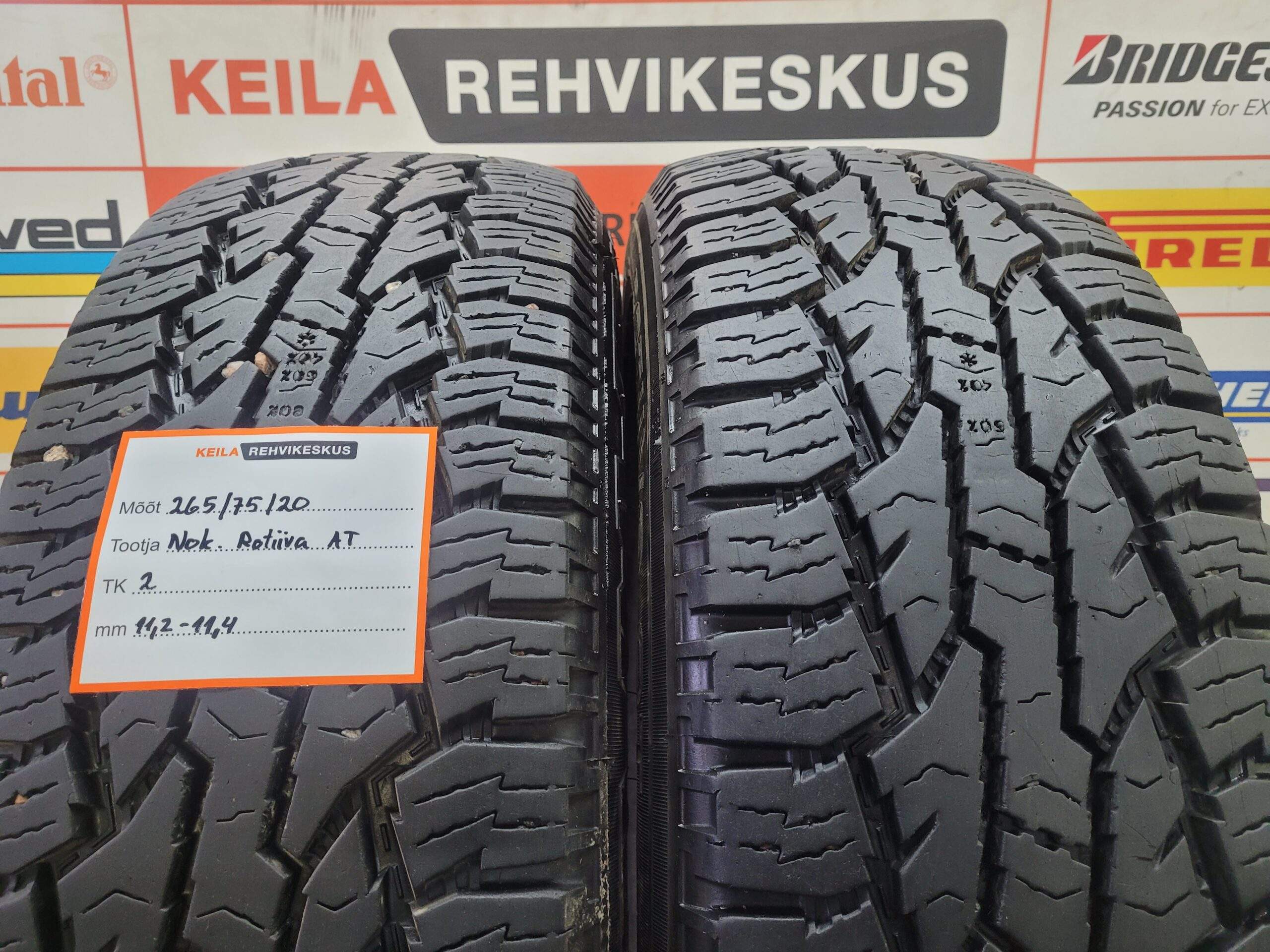 #265/75/20 Nokian Rotiiva AT
