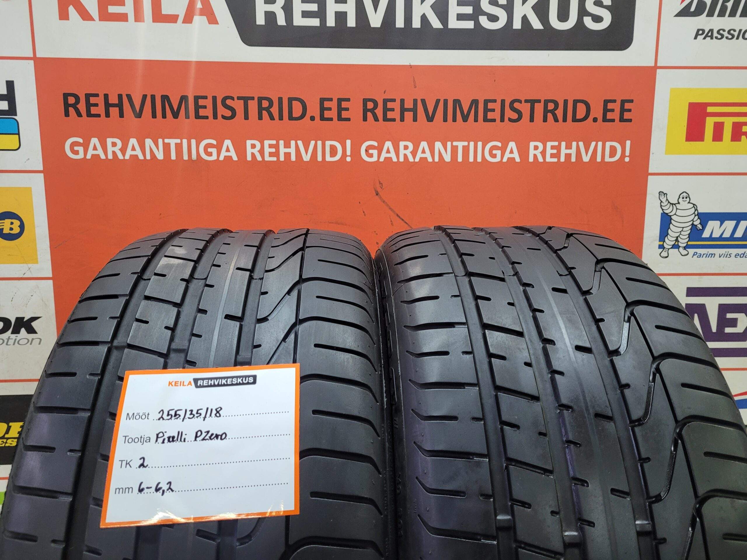 #255/35/18 Pirelli Pzero
