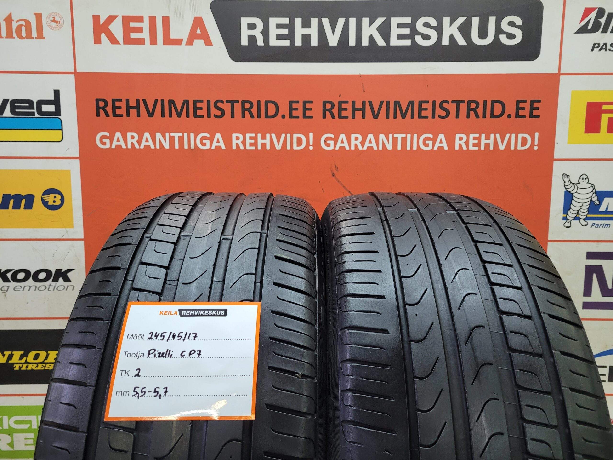 #245/45/17 Pirelli CinturatoP7