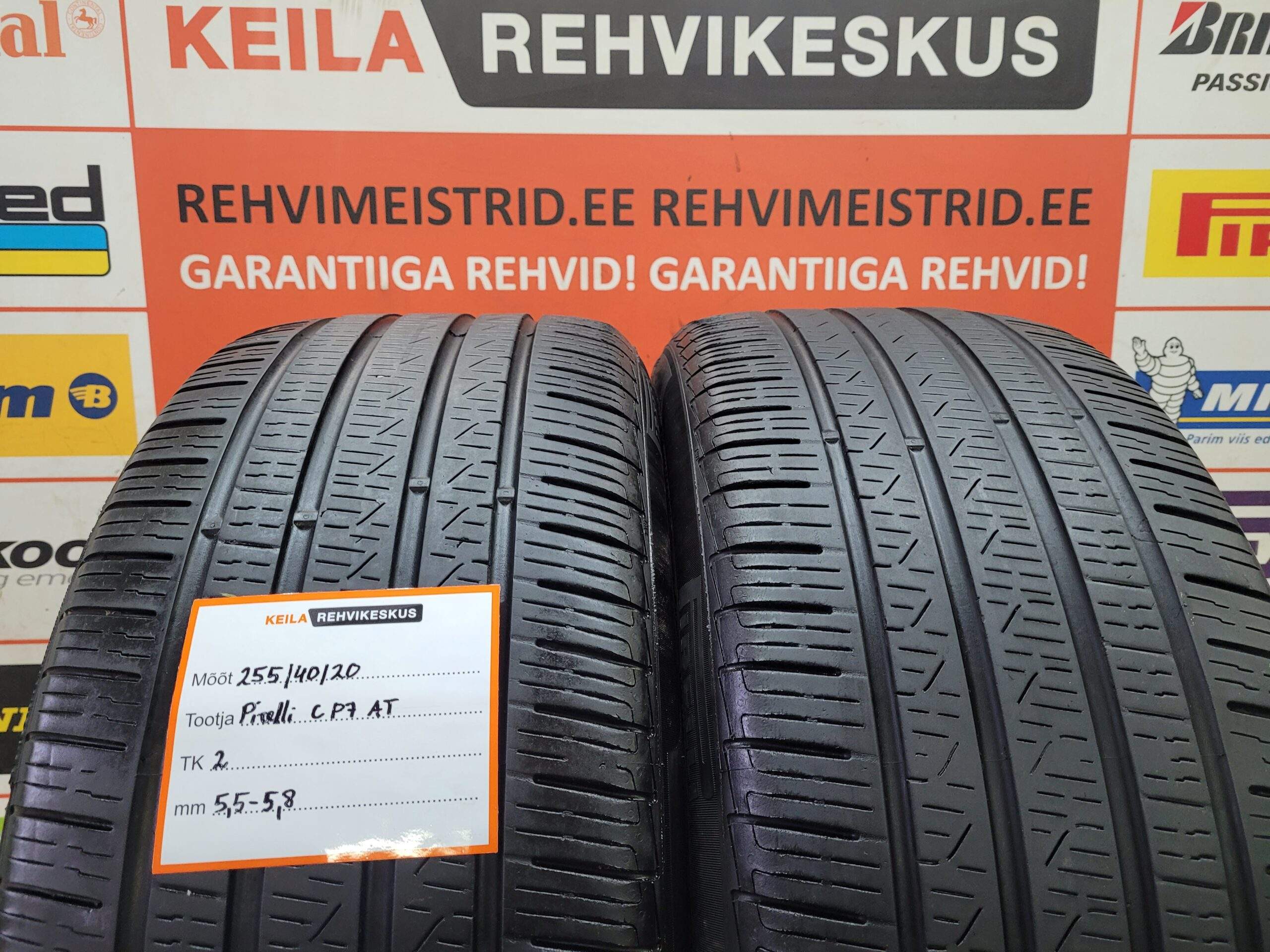 #255/40/20 Pirelli CinturatoP7 AT