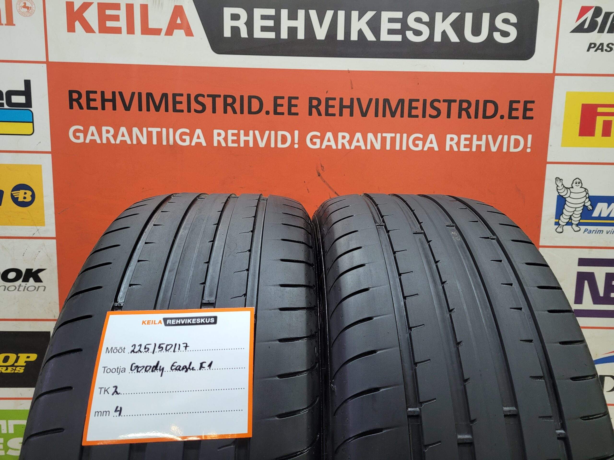 #225/50/17 Goodyear Eagle F1