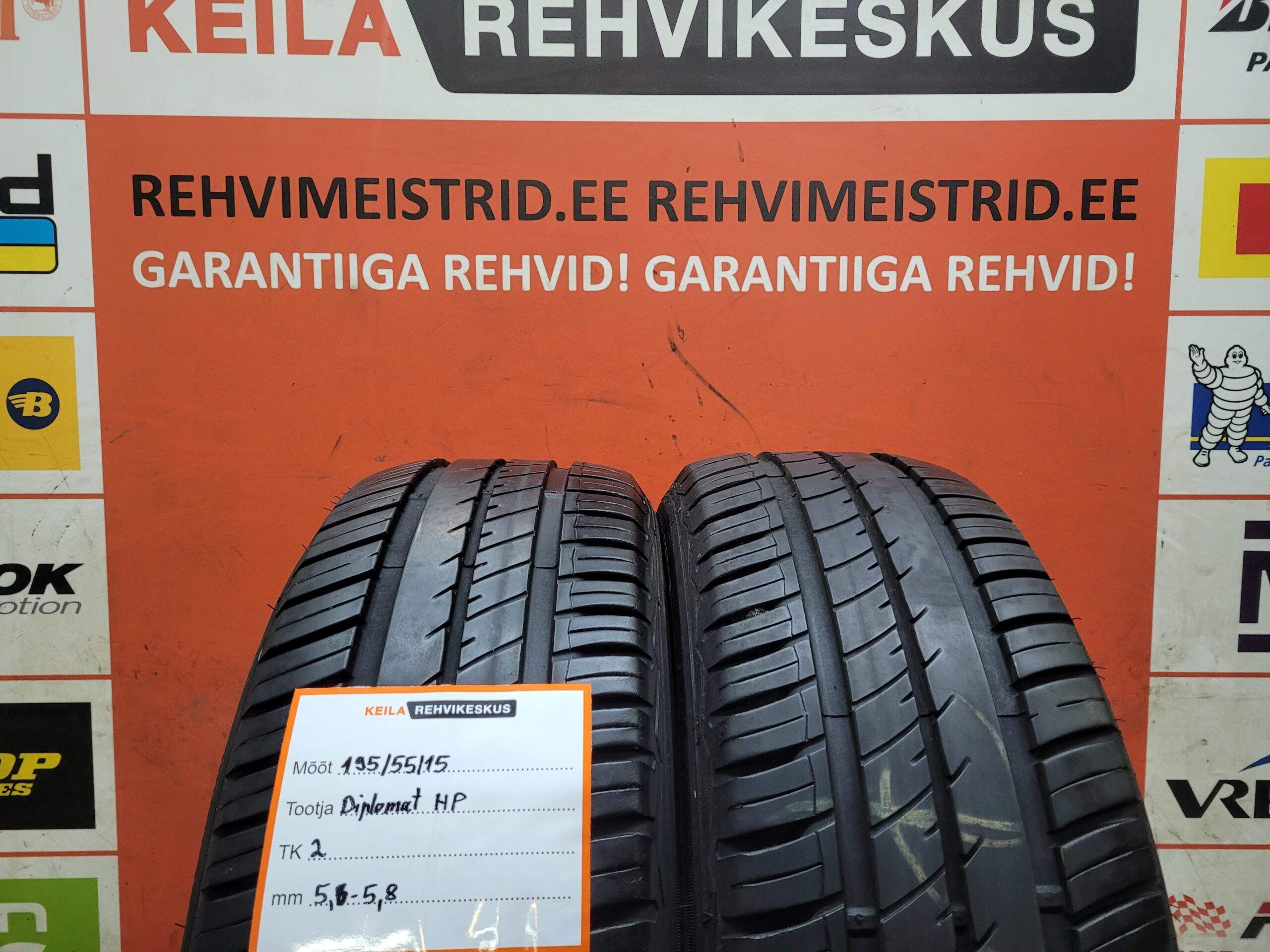 #195/55/15 Diplomat HP