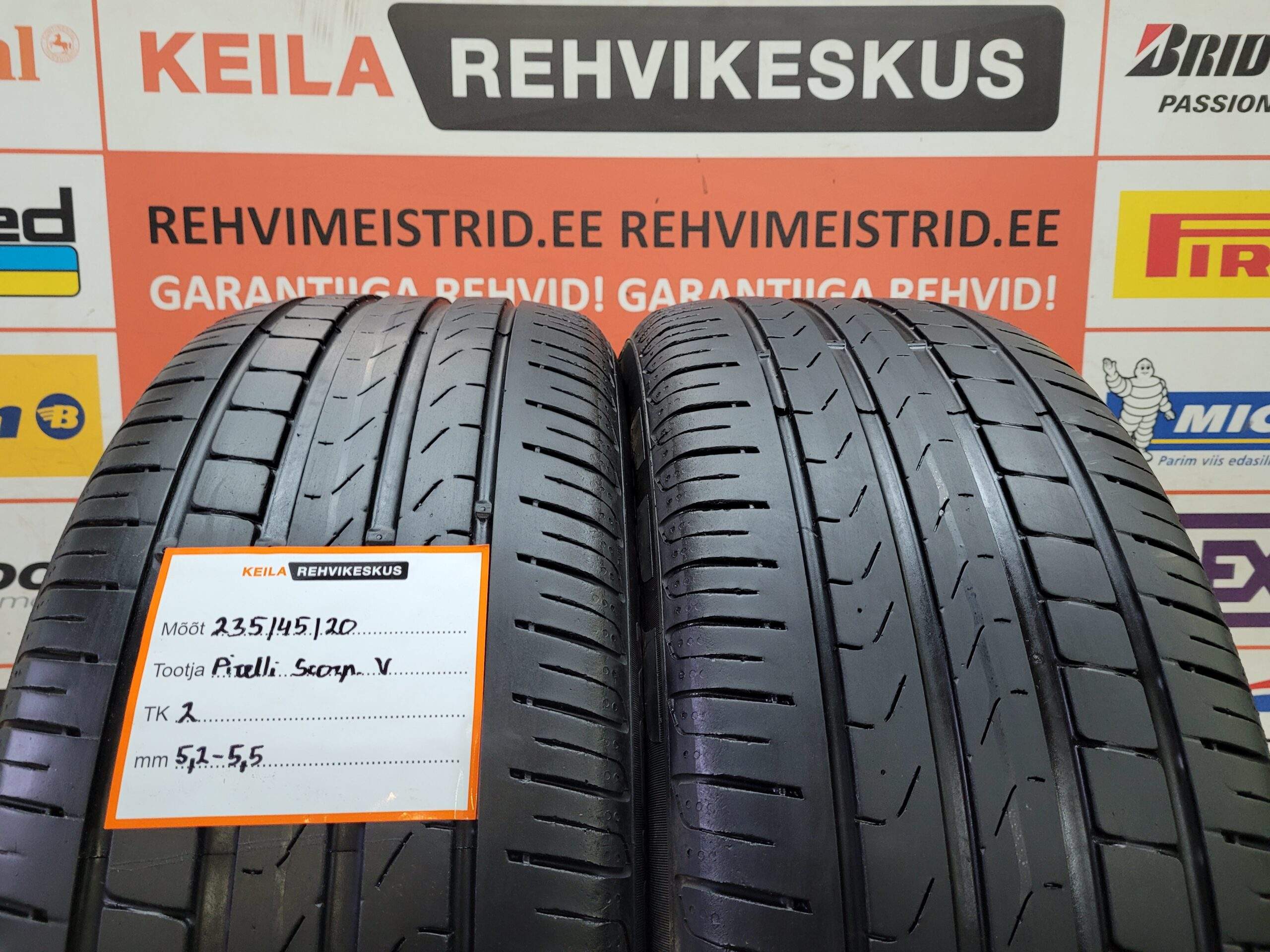 #235/45/20 Pirelli Scorpion Verde