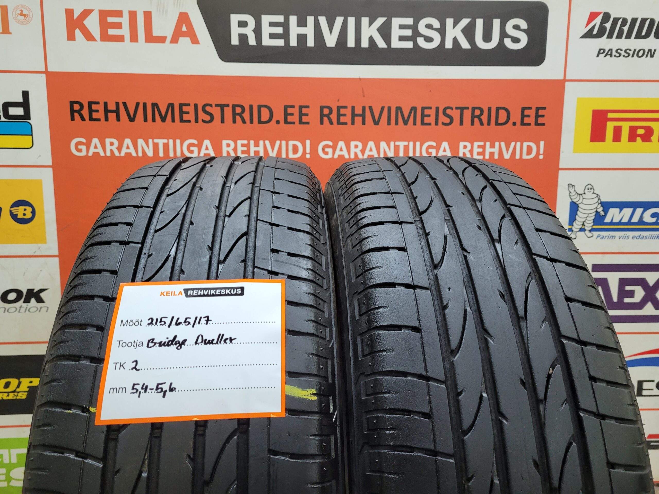 #215/65/17 bridgestone Dueller