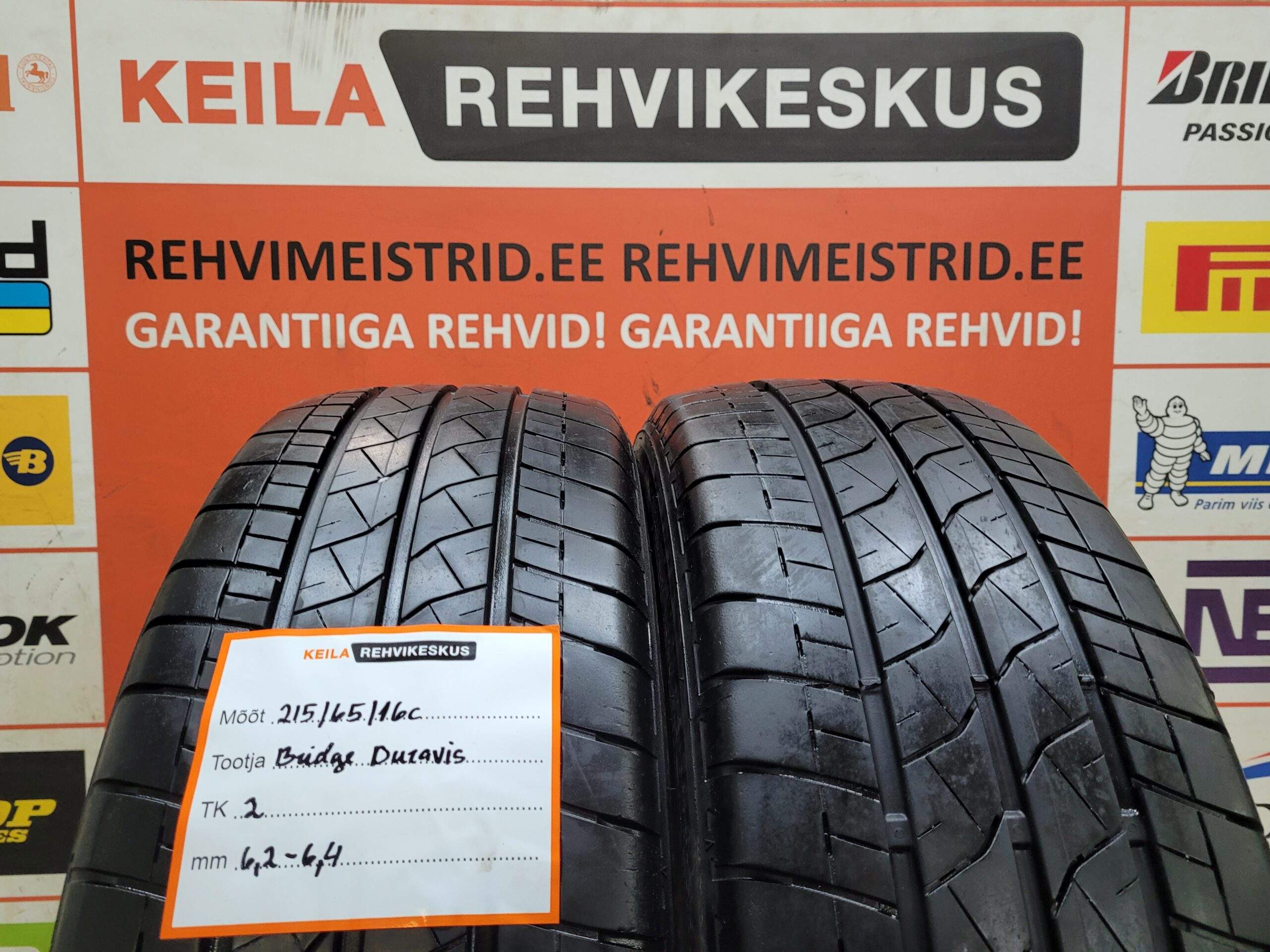 #215/65/16C Bridgestone Duravis