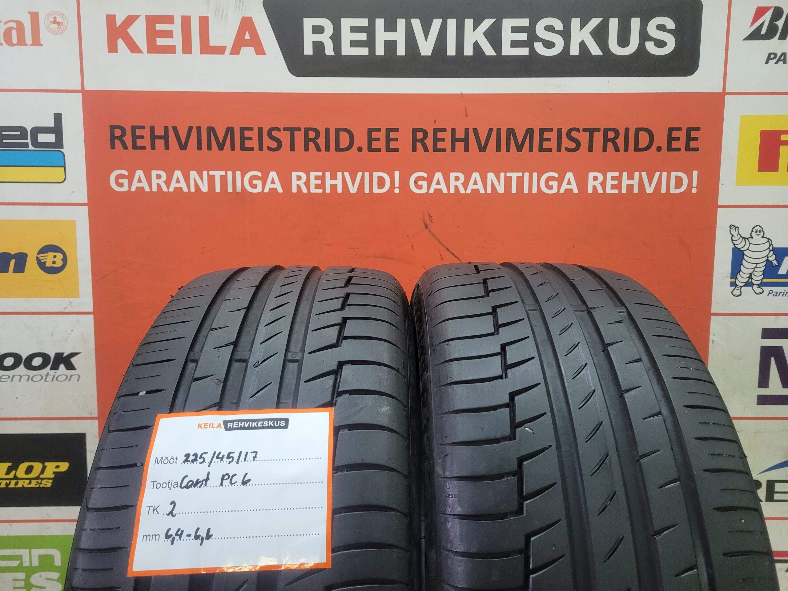 #225/45/17 Continental PremiumContact6