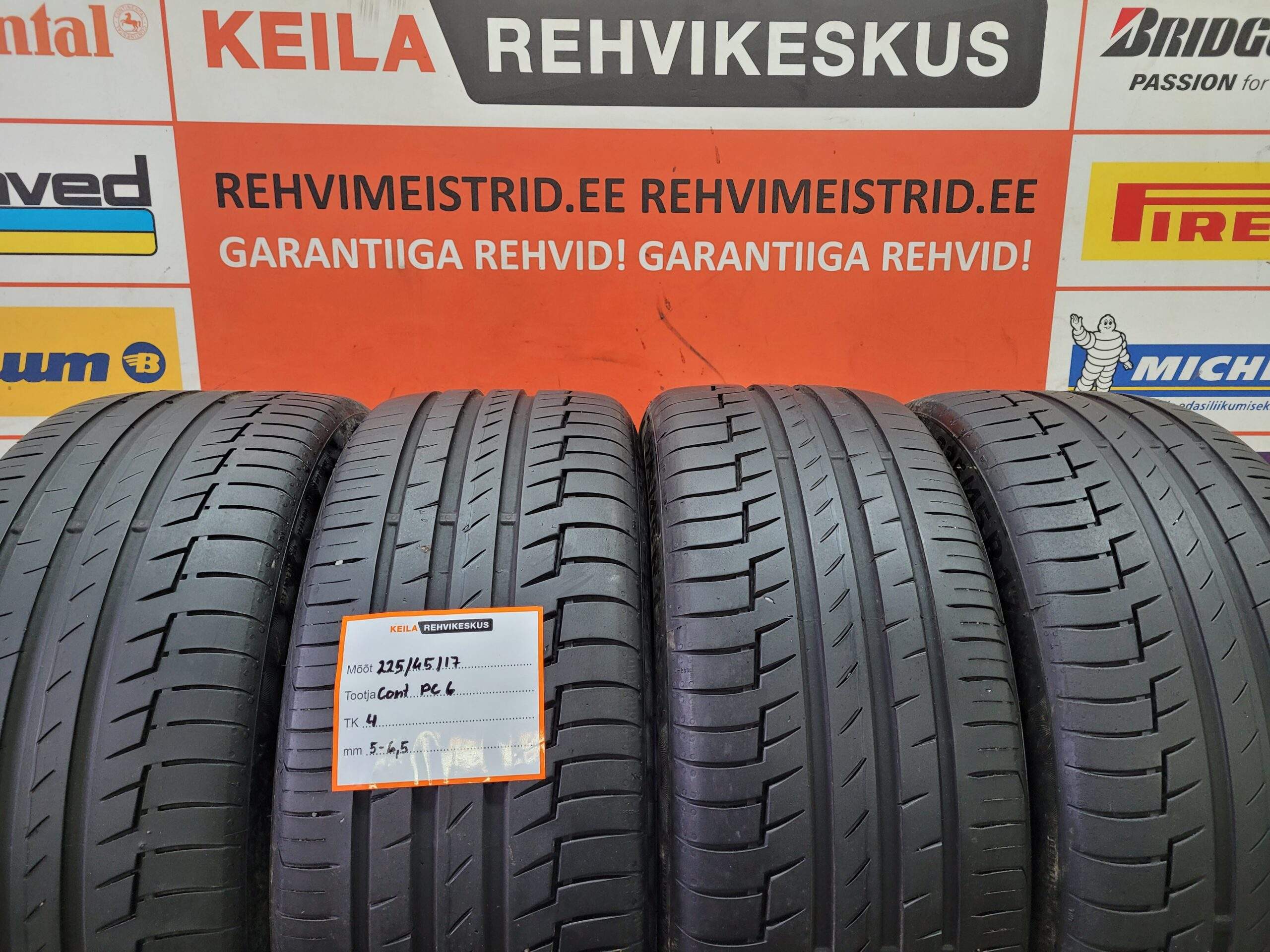 #225/45/17 Continental PremiumContact6