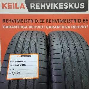 #215/60/17 Continental EcoContact6Q