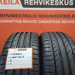 #215/45/17 Continental ContiSportContact5