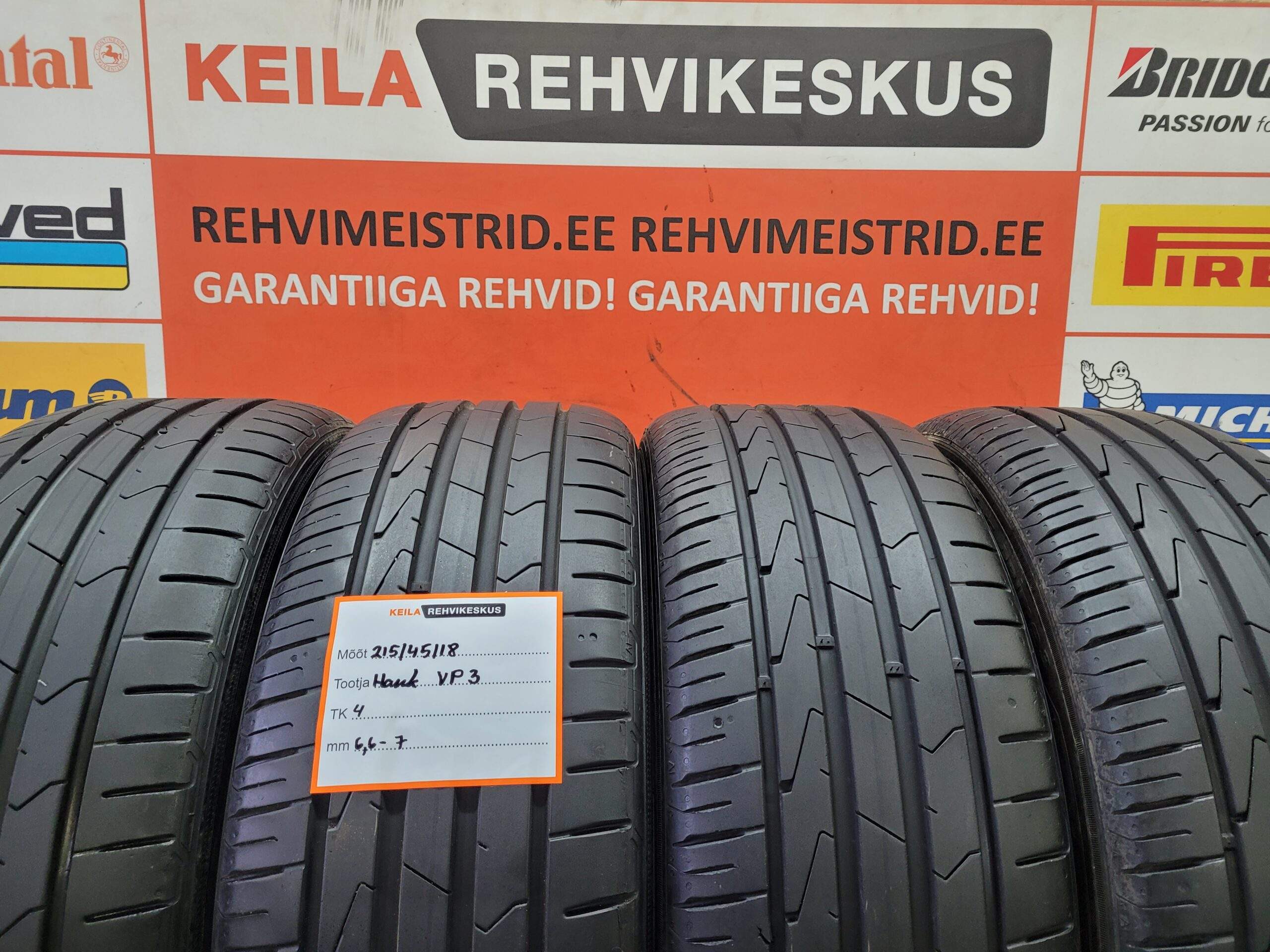 #215/45/18 Hankook VentusPrime3