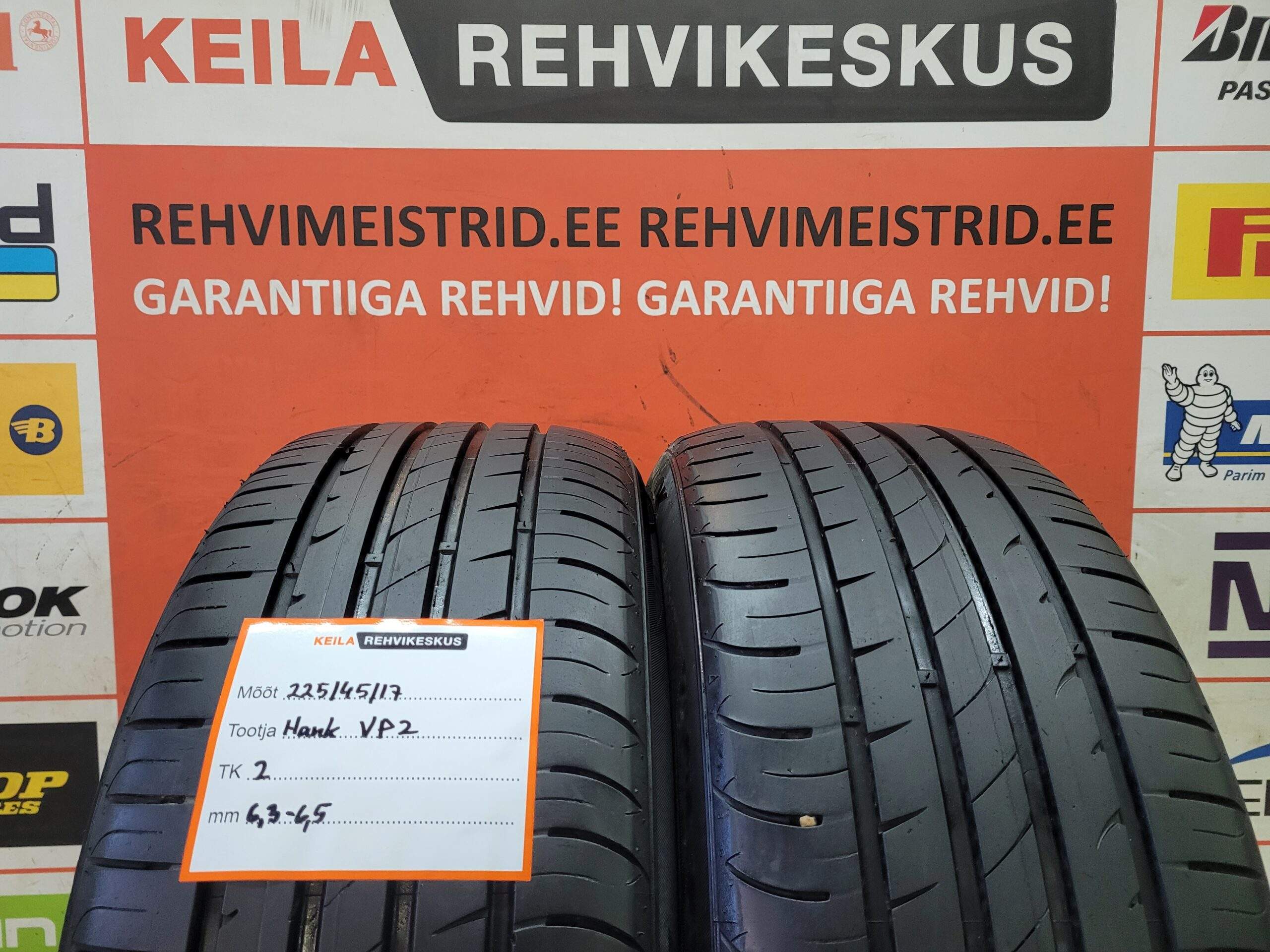 #225/45/17 Hankook VentusPrime2
