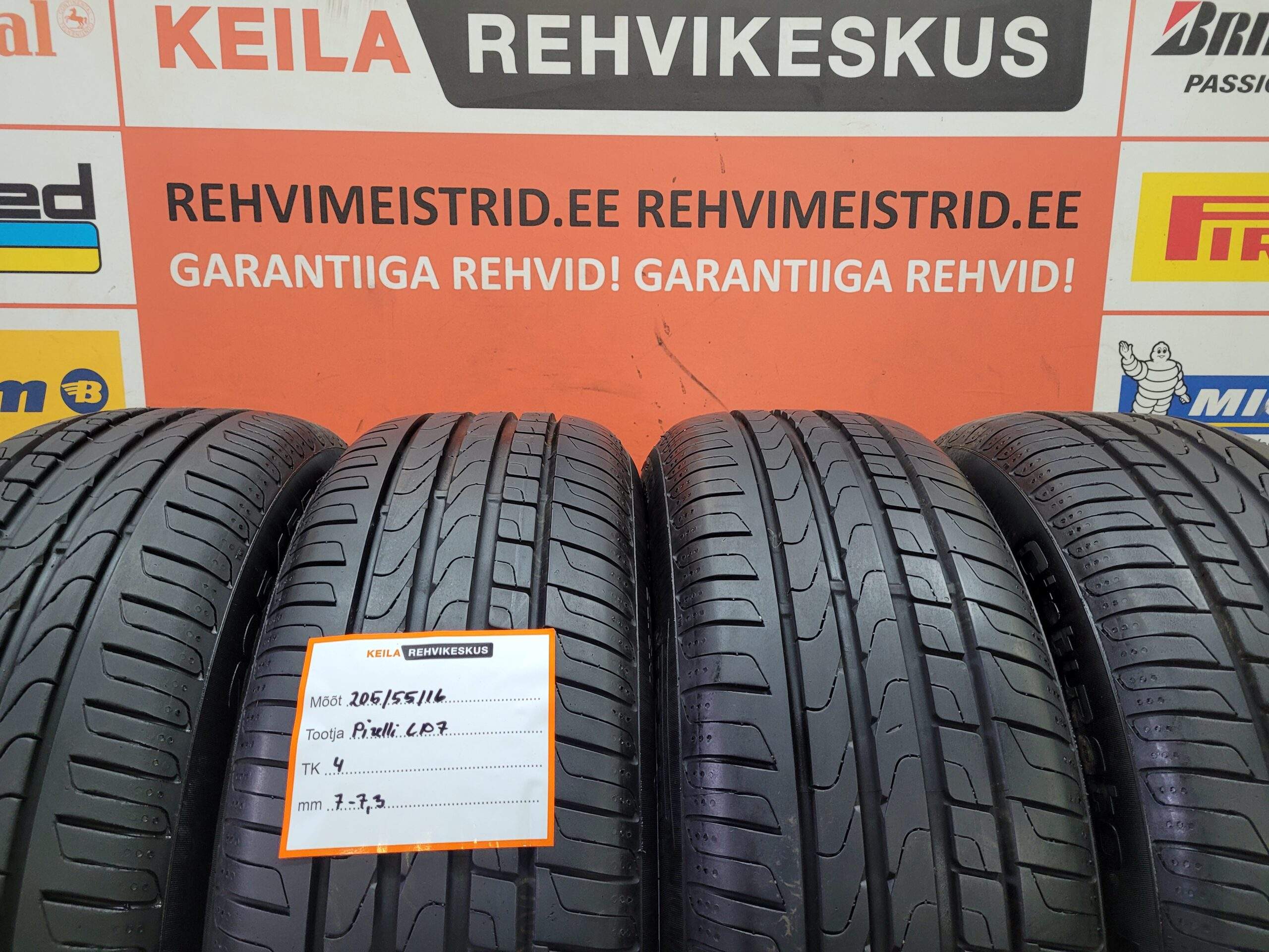 #205/55/16 Pirelli CinturatoP7