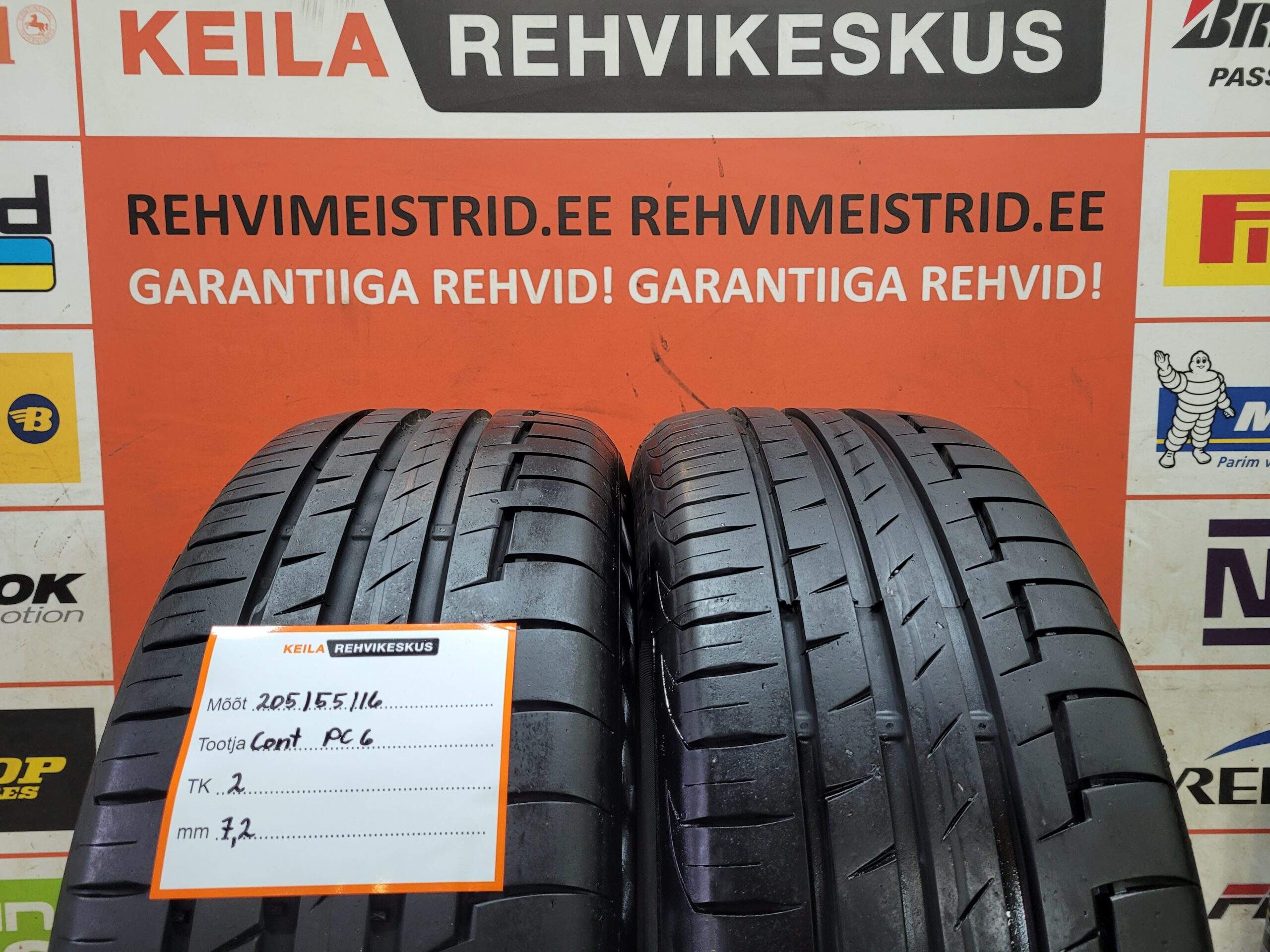 #205/55/16 Continental PremiumContact6