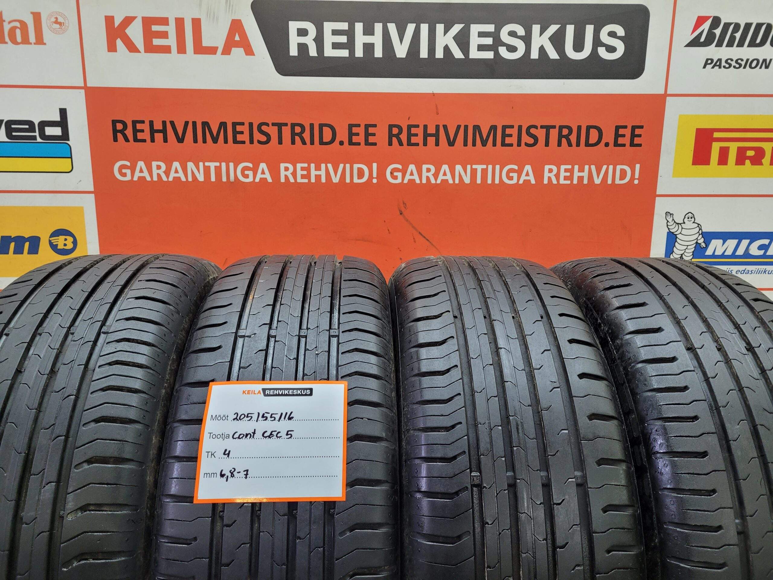 #205/55/16 Continental ContiEcoContact5