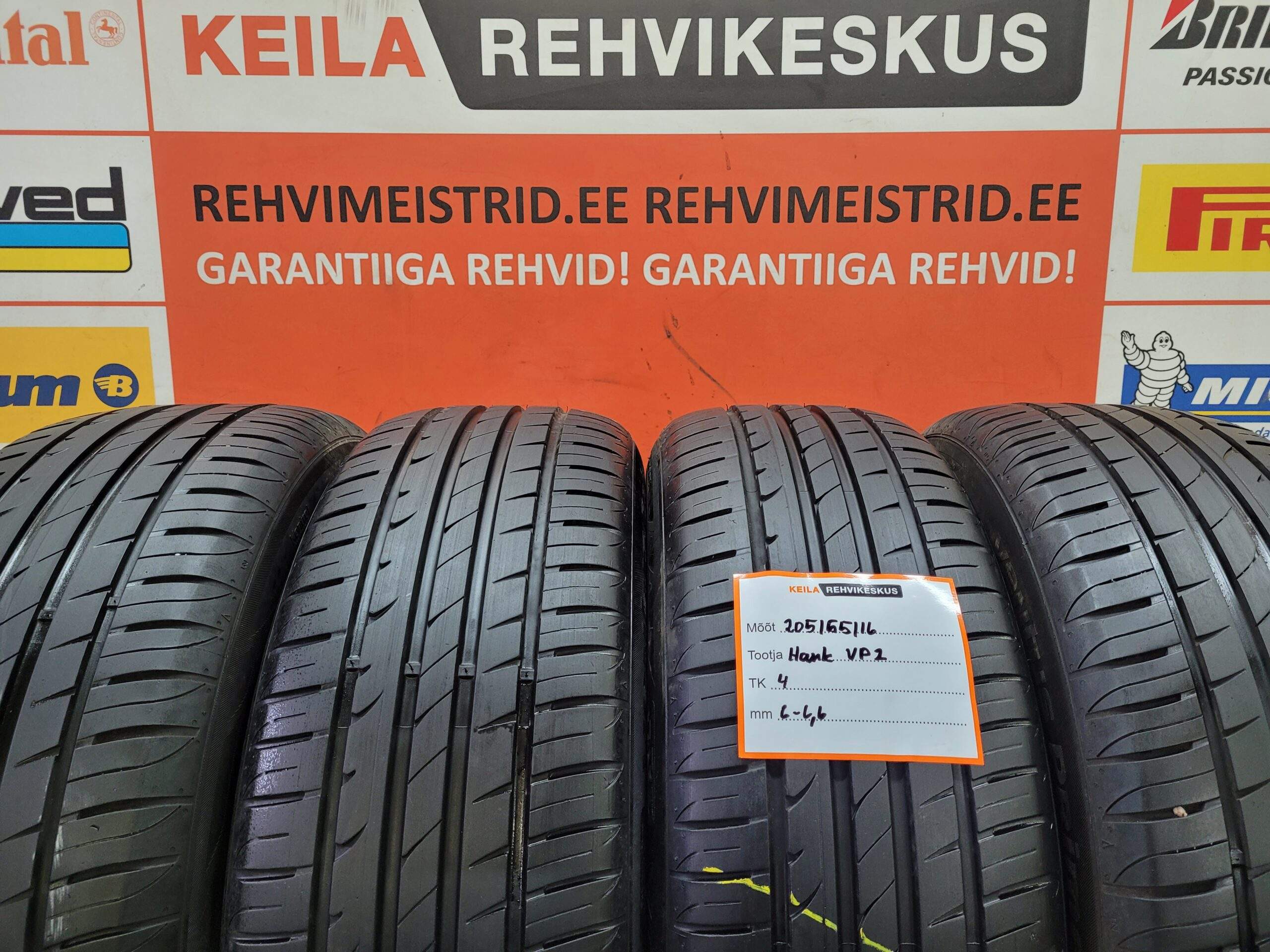 #205/55/16 Hankook VentusPrime2
