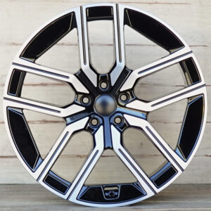 AMZ 5619 BP Black polished with power coating ET25 CB66.6 ID6550