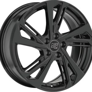 MSW 60 Gloss Black 7,5x17 5x112 ET38 CB66,6 R13 725 kg W19436002EC5