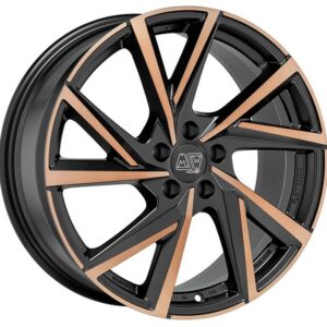 MSW 80-5 Matt Black Copper Fp 8x18 5x112 ET40 CB57,1 R13 690 kg W19388006TCAC