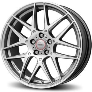 Momo Competizione Titan-Silver Polished 8x18 5x108 ET42 CB72,3 60° 700 kg WCOT80842508E