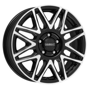 Dezent KH dark Black/polished 6,5x16 5x130 ET66 CB89,1 60° 1400 kg TKHZLBP66E