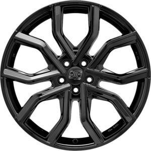 MSW 41 Gloss Black 8,5x20 5x120 ET45 CB72,6 60° 815 kg