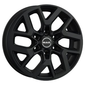 MAK Gravel Matt Black 6,5x16 6x125 ET50 CB74,1 60° 1200 kg F6560GRMB50QZ