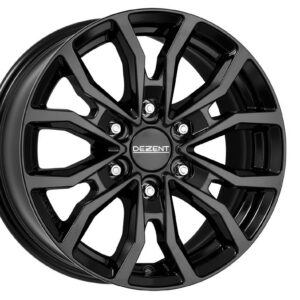 Dezent KC Black 6,5x16 6x130 ET54 CB84,1 R14 1350 kg TKCZZBA54E
