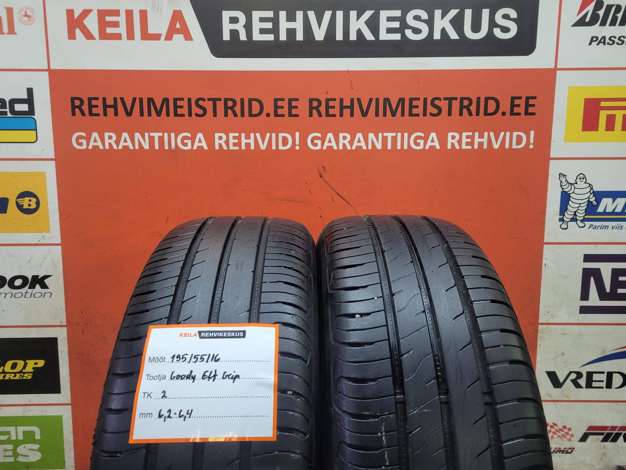 #195/55/16 Goodyear Effientgrip