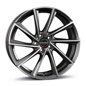 Borbet VTX Graphite Polished 8x18 5x108 ET45 CB72,6 60° 670 kg 496484